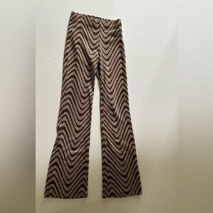 Urban Outfitters Small Brown Striped Pants